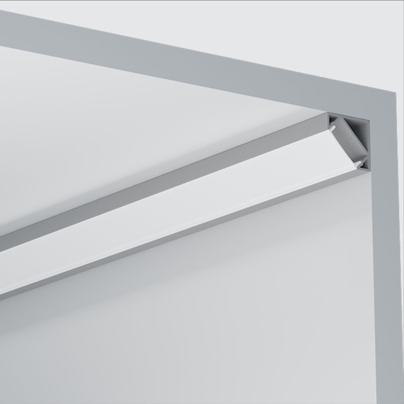 Corner Series LED Aluminum Profile For 20mm Double Row LED Strip Lighting Corner Series LED Aluminum Profile For 20mm Double Row LED Strip Lighting